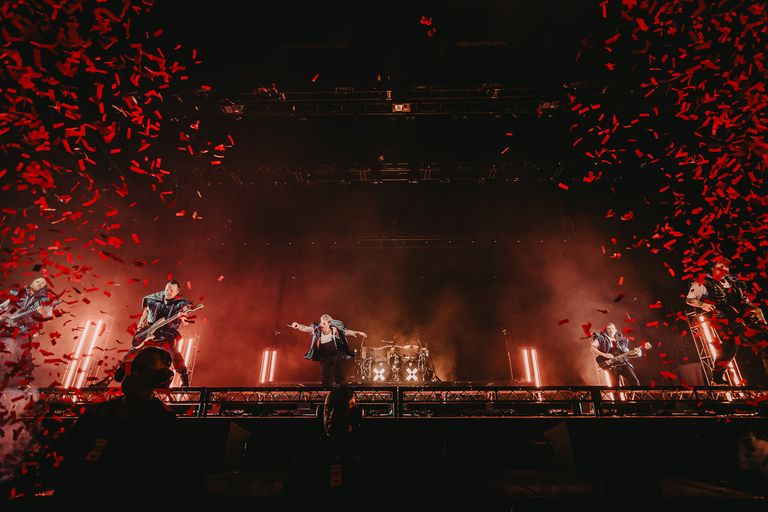 Electric Callboy performing live in Adelaide at AEC Arena